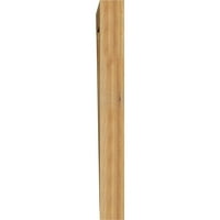 Ekena Millwork 4 W 28 d 36 h nasljeđe tradicionalno grubo pilano nosač, zapadni crveni cedar