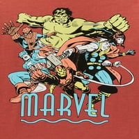 Avengers Boys kratki rukavi i grafički slojevi dugih rukava, majice, 2-pak, veličine xs-xxl
