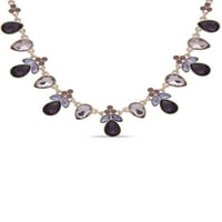 Gloria Vanderbilt Ženska frontalna ogrlica ružičastog zlata, 16 duljina