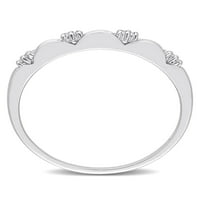 Ženski zaručnički prsten od platinastog dijamanta od A. N. A. U karatnoj proslavi obljetnice A. M.-a