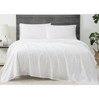 Cannon Solid Percale White Full List Set