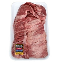 Odabrana govedina Angus Premium, churrasco odrezak s vanjske strane, na pladnju od 1 do 1 kilograma