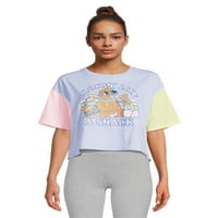 Scooby-doo ženska obrezana grafička majica, veličine xs-3xl