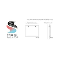 Stupell Industries tihi jedrilice oceanski vodeni valovi Puhasti oblaci Slikanje galerija zamotana platna za tisak