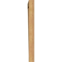 Ekena Millwork 1 2 W 34 D 40 H Olimpijski blok glatki nosač, zapadni crveni cedar