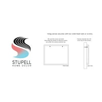 Stupell Industries usamljeni jedrilici ljudi opuštajući tihi oceanski pejzažni slikarski galerija zamotana platna