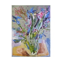 Zaštitni znak likovna umjetnost 'Maine Spring Flowers II' platno umjetnost Erin McGee Ferrell