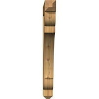 Ekena Millwork 4 W 34 D 38 H Olimpijski obrtnik grubi pilani nosač, zapadni crveni cedar