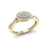 10k dijamantni zaručnički prsten od 12k $ 12k dijamantni prsten