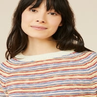 Besplatni montažni ženski džemper Raglan Stripe