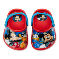 Licencirane klompe za dječake s Mikijem mišem, veličine 5 6-11 12
