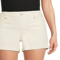 Vrijeme i trupce za ženske traper kratke hlače, 5 inseam, veličine xs-xxl