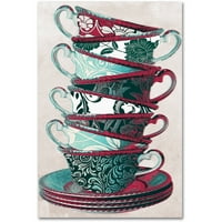 Zaštitni znak likovna umjetnost Popodnevni čaj III Canvas Art by Color Bakery