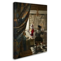 Zaštitni znak likovna umjetnost 'vermeer-umjetnost slikanja2' platnena umjetnost Ed Wheeler