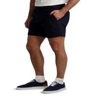 Chaps muški ravni prednji rastezljivi kratke kratke hlače, veličine 28-42